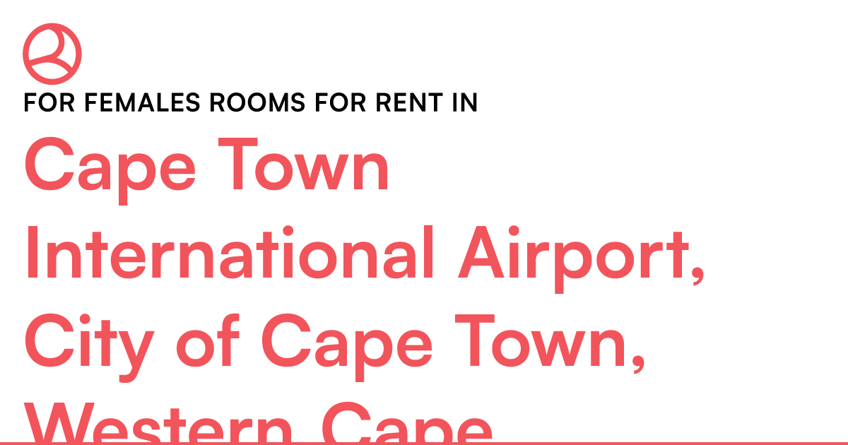 Cape Town International Airport City Of Cape Town Za 
