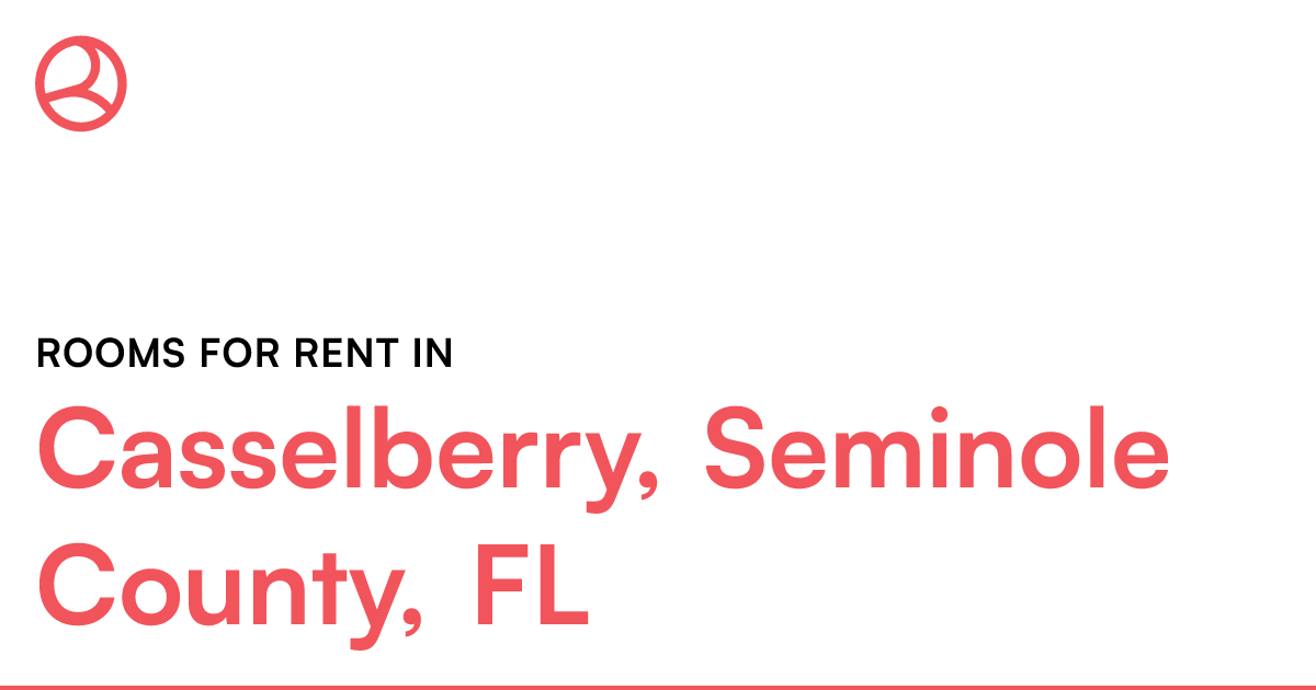 Casselberry, Seminole County, FL Rooms for Rent