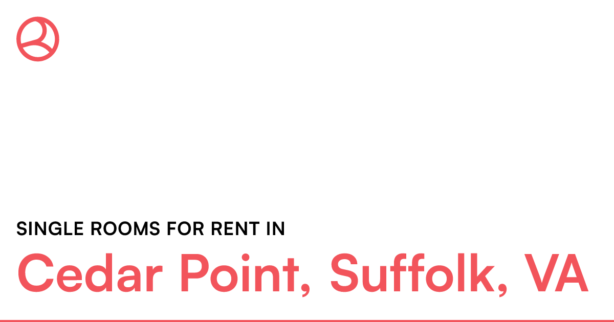 Cedar Point, Suffolk, VA Single rooms for rent