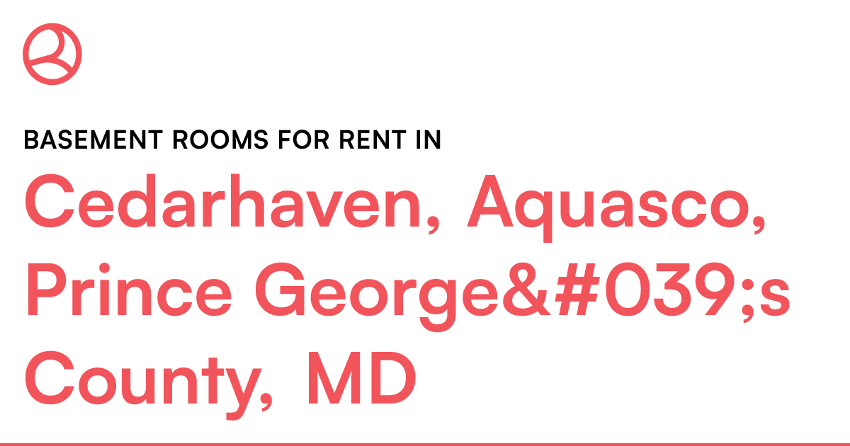 Cedarhaven, Aquasco, Prince County, MD...