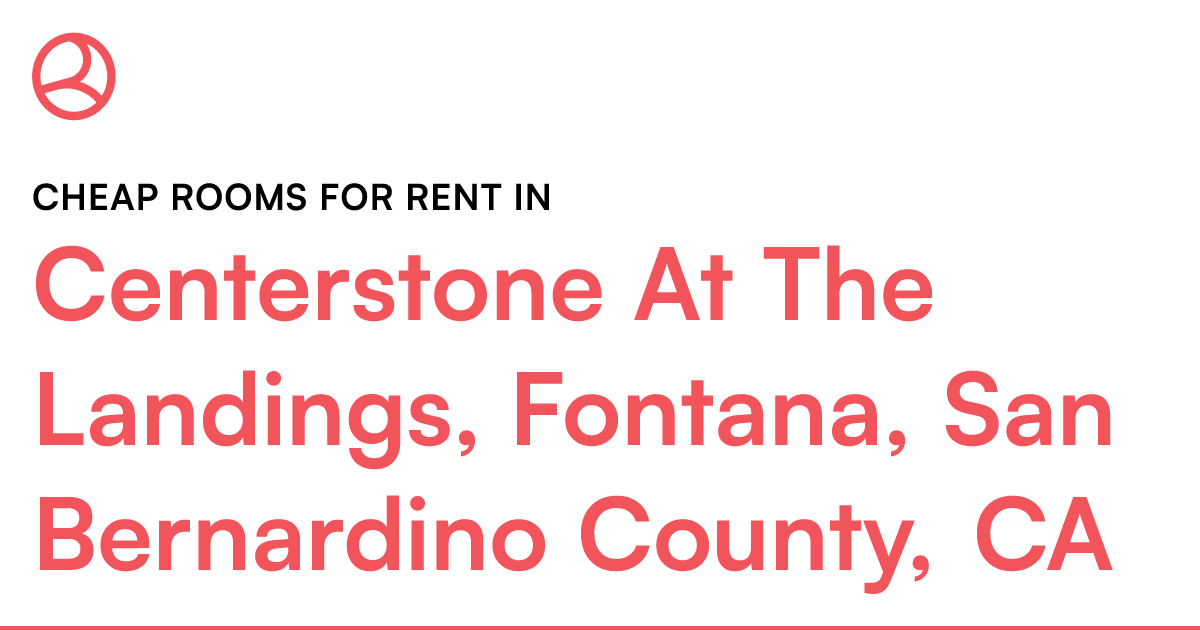 Centerstone At The Landings, Fontana, San Bernardino...