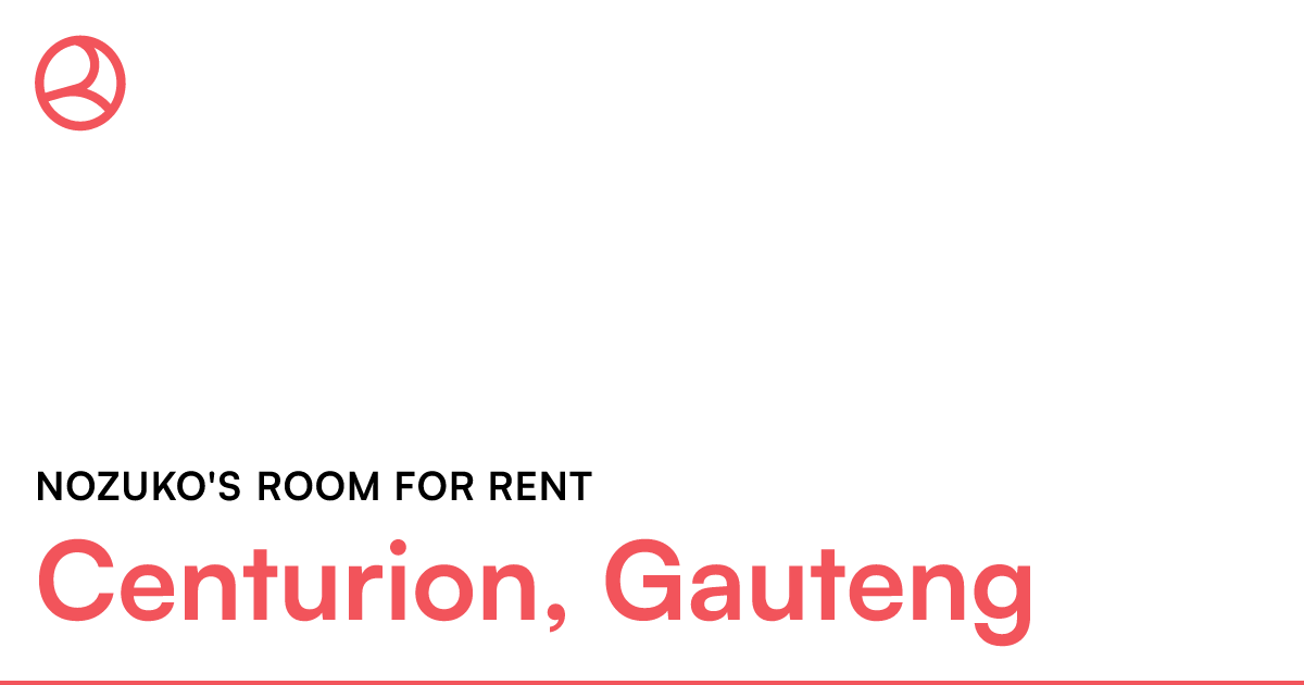 Room share to rent Eco Park Boulevard, Centurion,... Roomies.co.za