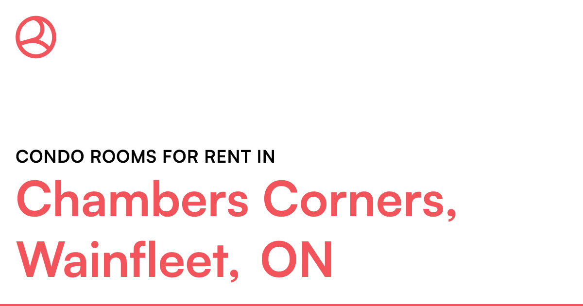 Chambers Corners, Wainfleet, ON Condo rooms for rent Roomies.ca