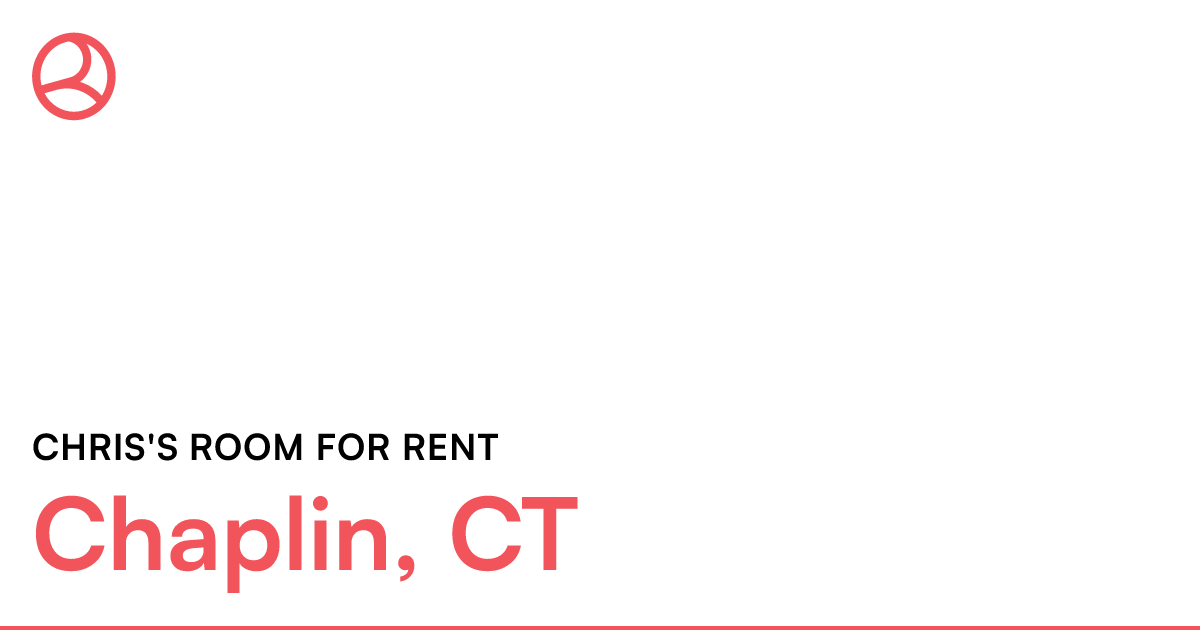 Room share to rent North Bear Hill Road, Chaplin, C...