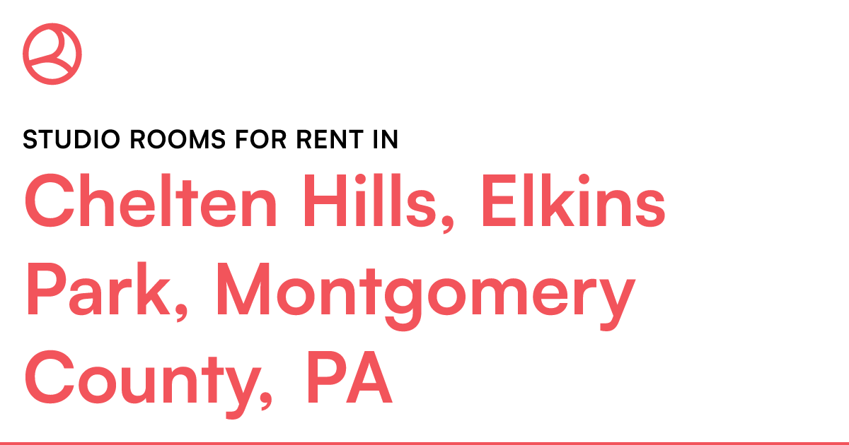 Chelten Hills, Elkins Park, Montgomery County, PA Stu...