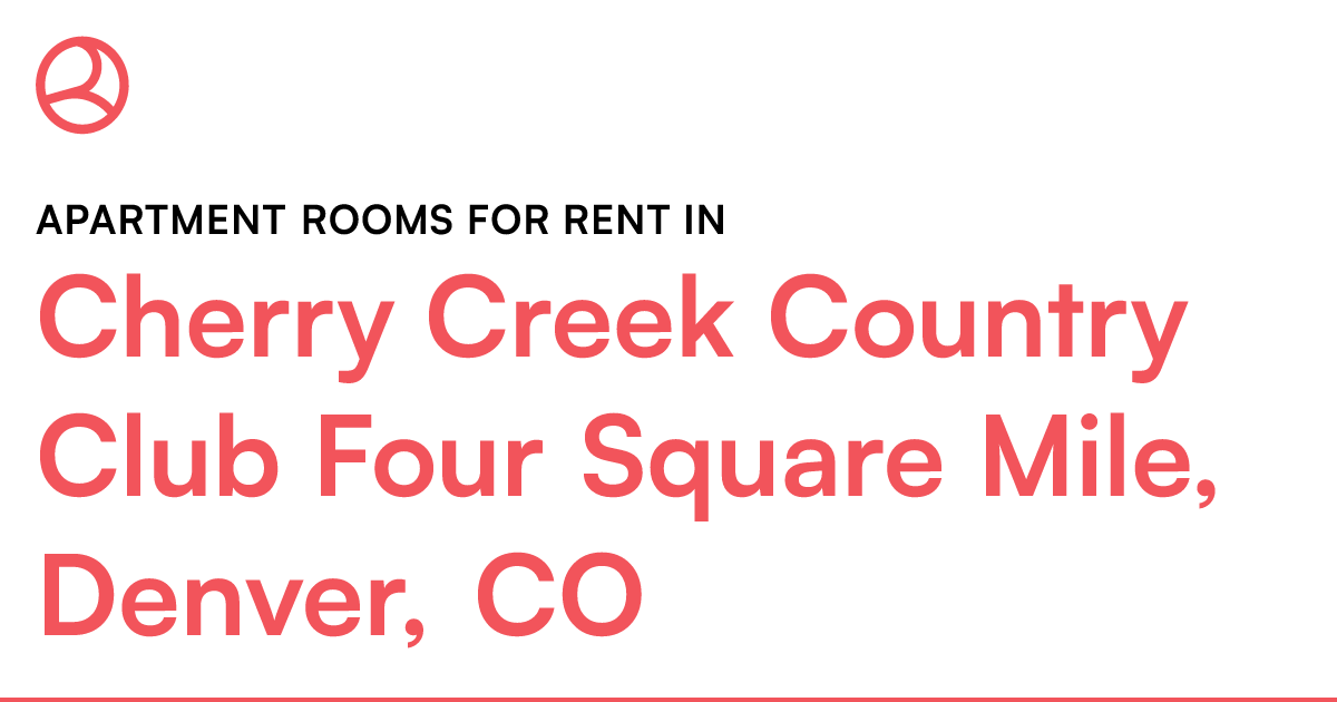 Cherry Creek Country Club Four Square Mile, Denver, C...