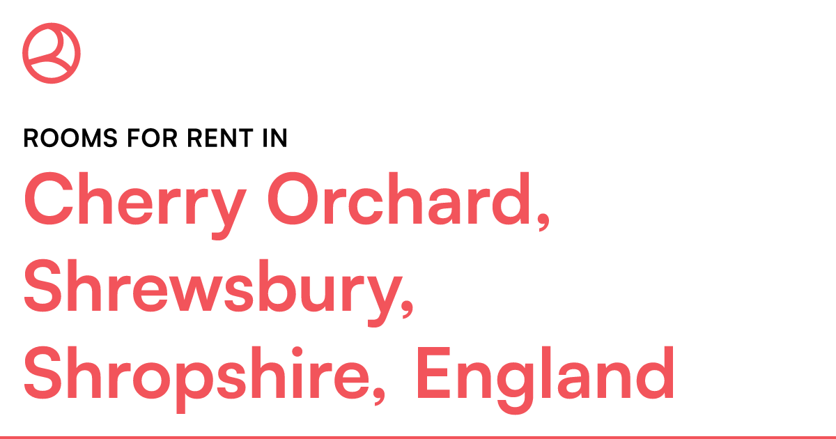 Cherry Orchard, Shrewsbury, Shropshire, England Roo... Roomies.co.uk