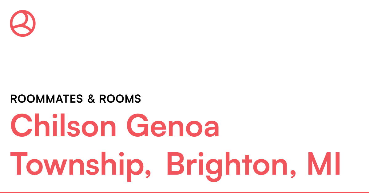 Chilson Genoa Township, Brighton, MI Roommates & room...