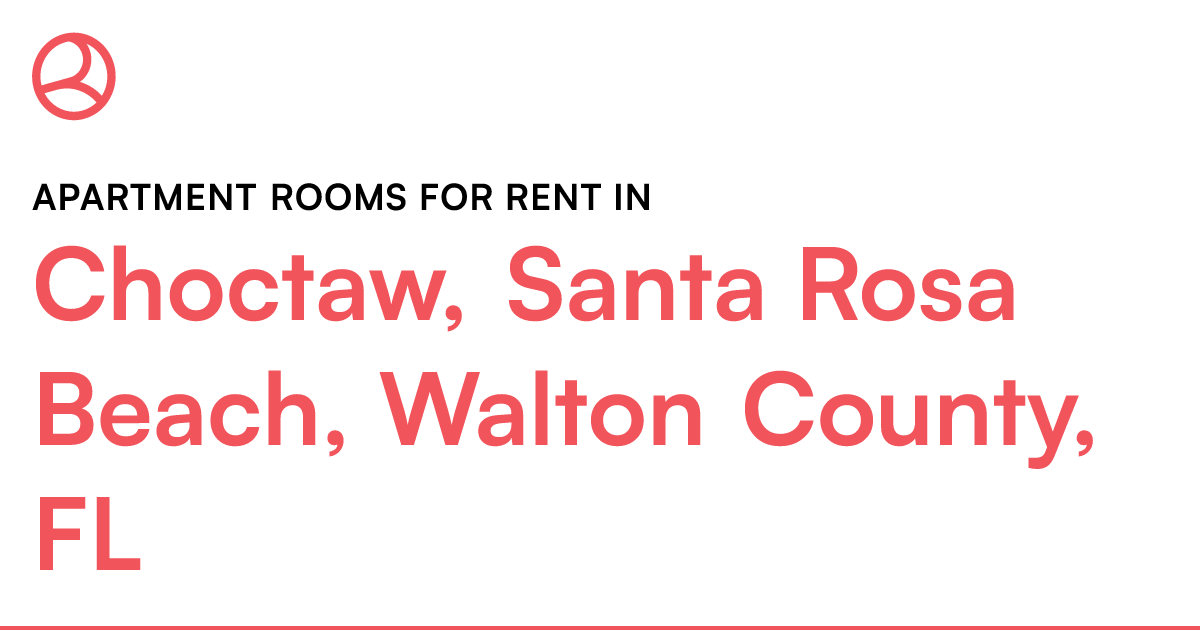 Choctaw, Santa Rosa Beach, Walton County, FL Apartmen...