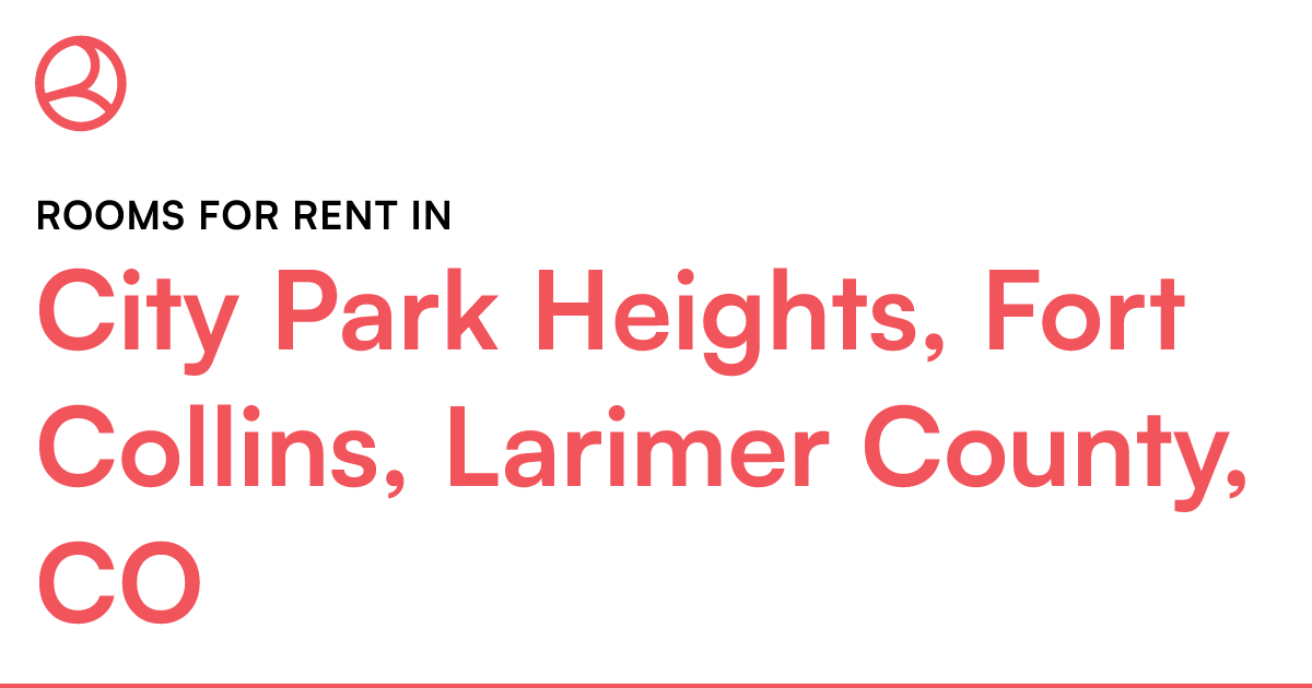 City Park Heights, Fort Collins, Larimer County, CO R...
