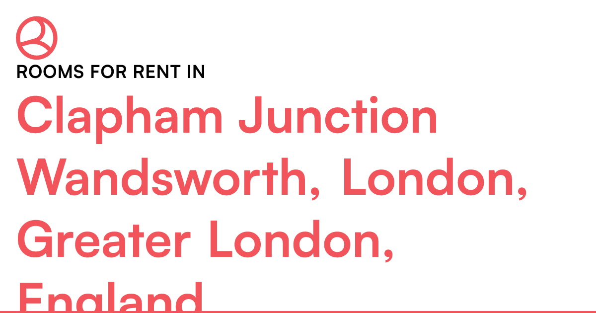Clapham Junction Wandsworth, London, Greater London... Roomies.co.uk