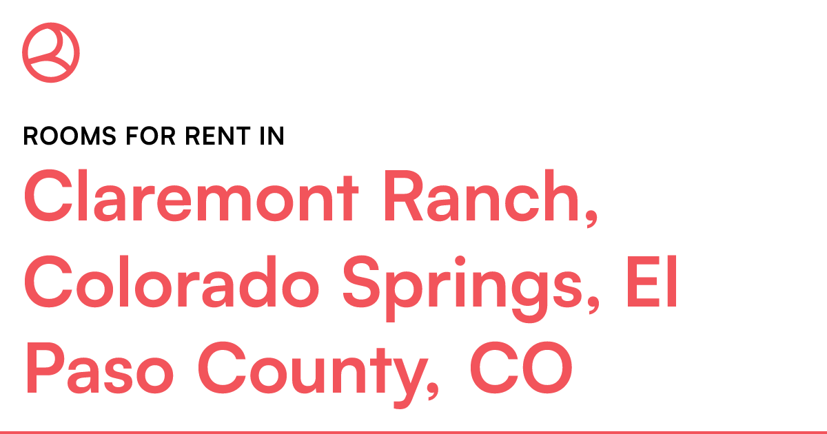 Claremont Ranch, Colorado Springs, El Paso County, CO...