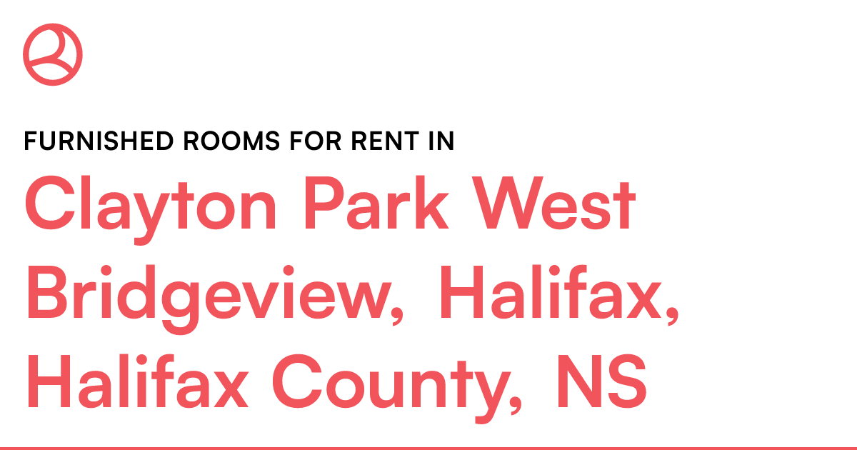 Clayton Park West Bridgeview, Halifax, Halifax County,... Roomies.ca