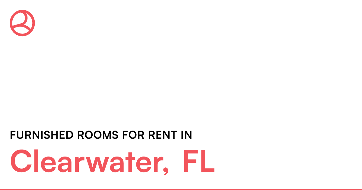 Clearwater, FL Furnished rooms for rent