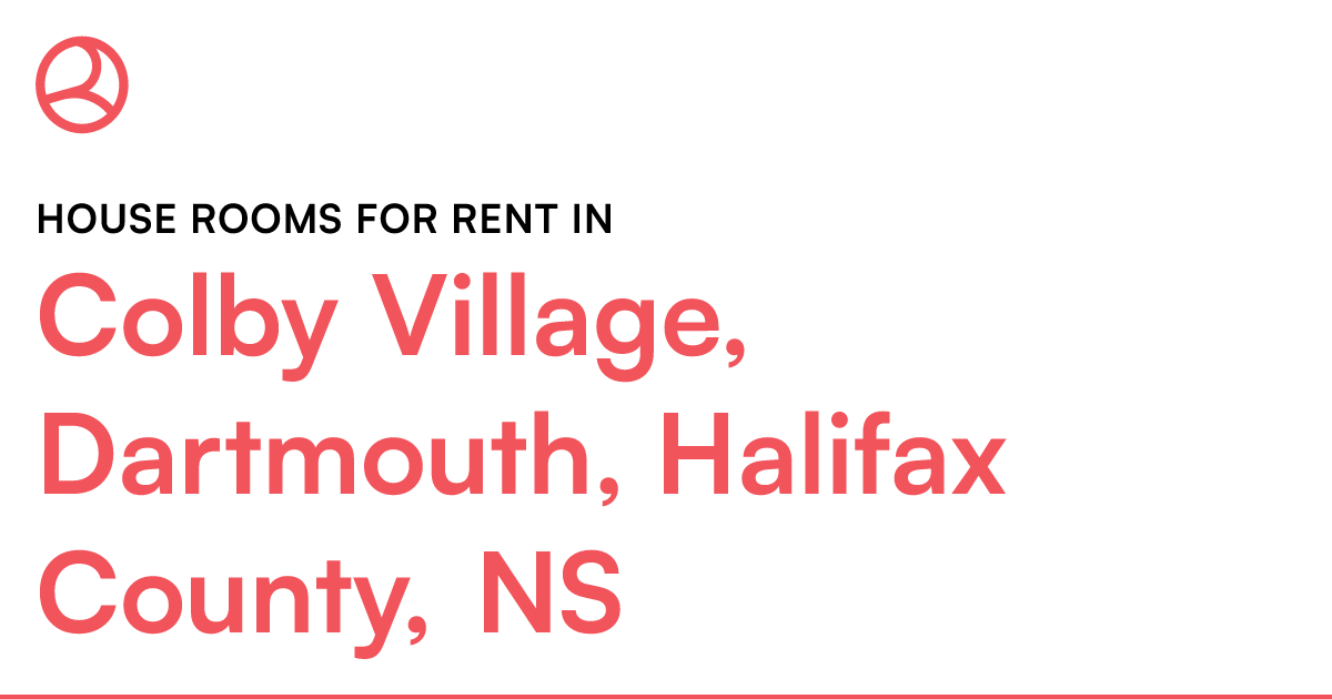 Colby Village, Dartmouth, Halifax County, NS House roo... Roomies.ca