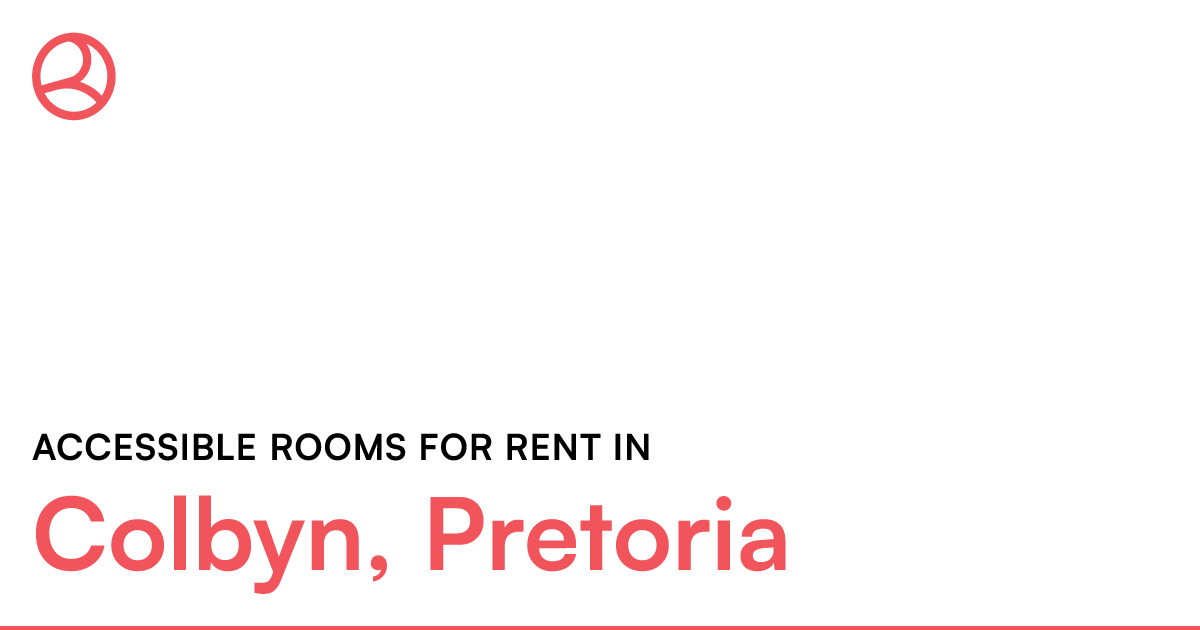 Colbyn, Pretoria Accessible rooms for rent Roomies.co.za