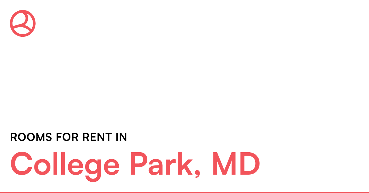 College Park, MD Rooms for Rent