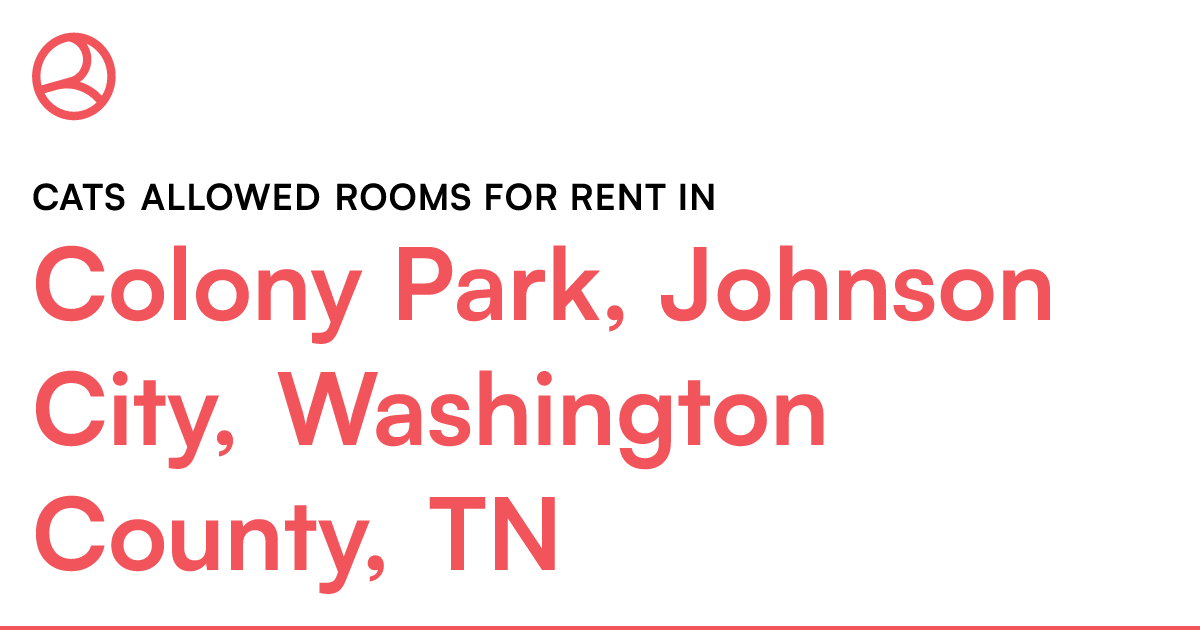 Colony Park, Johnson City, Washington County, TN Cats...