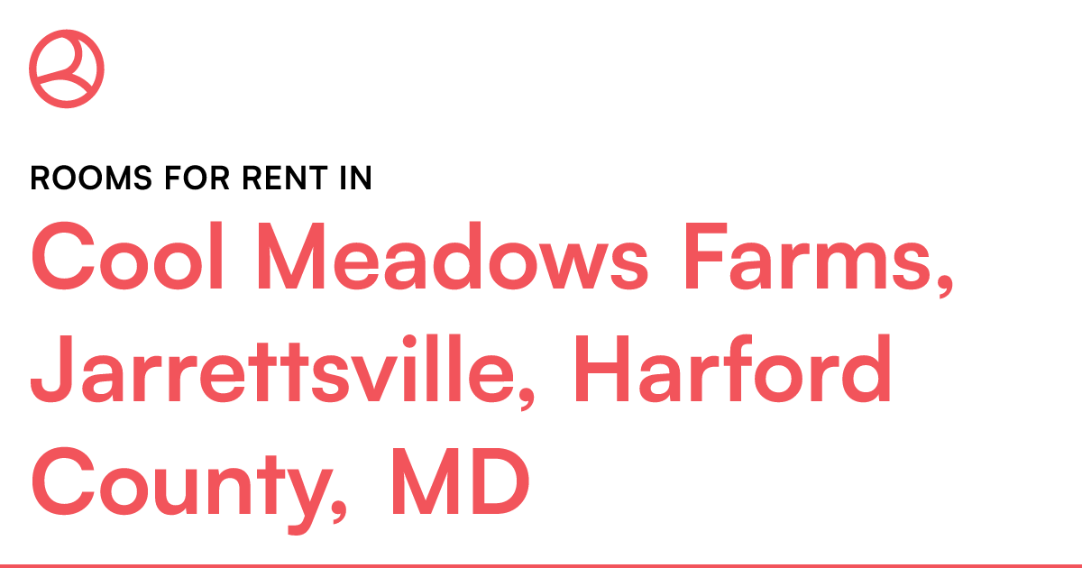 Cool Meadows Farms, Jarrettsville, Harford County, MD...