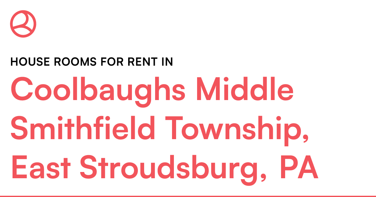 Coolbaughs Middle Smithfield Township, East Stroudsbu...