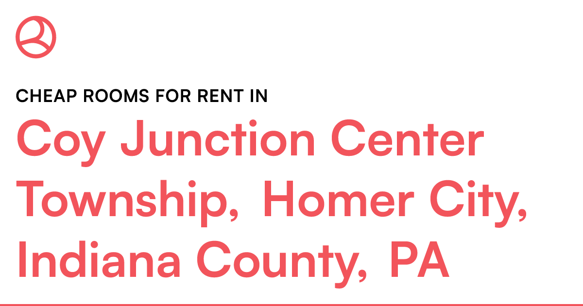Coy Junction Center Township, Homer City, Indiana Cou...