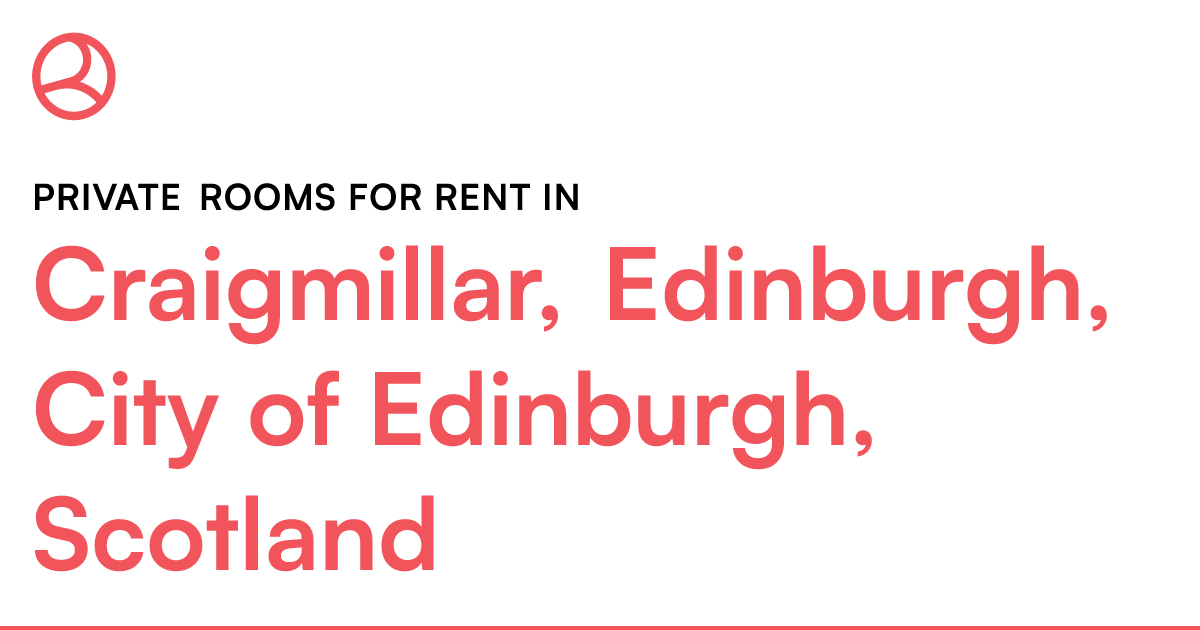 Craigmillar, Edinburgh, City of Edinburgh, Scotland... Roomies.co.uk