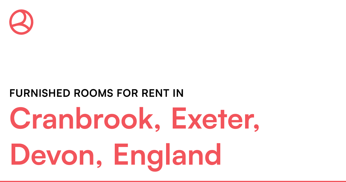 Cranbrook, Exeter, Devon, England Furnished rooms f... Roomies.co.uk