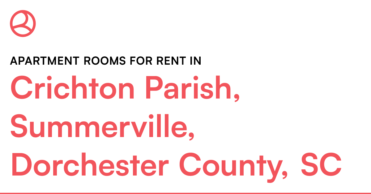 Crichton Parish, Summerville, Dorchester County, SC A...