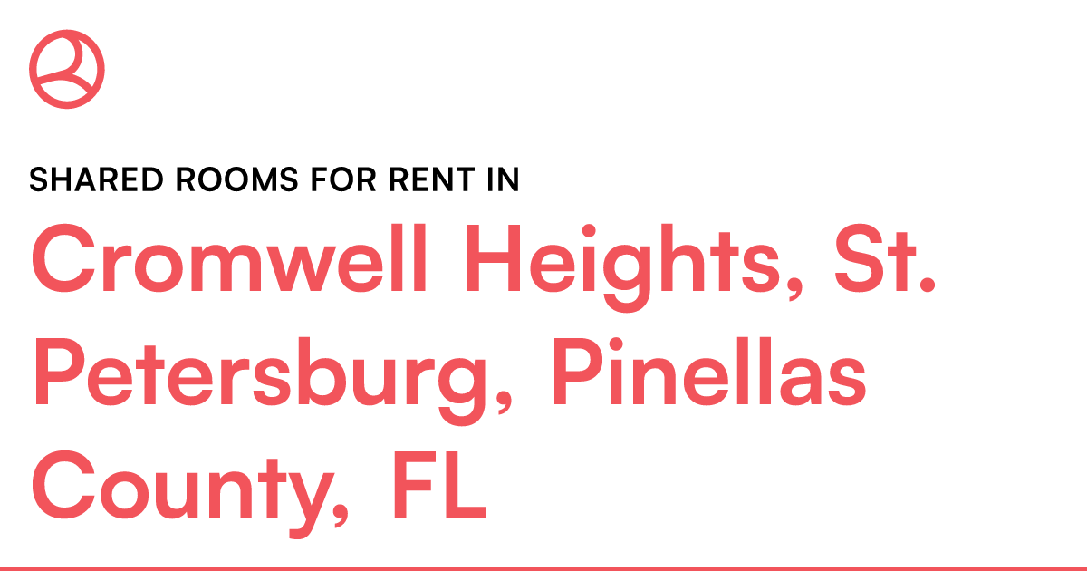 Cromwell Heights, St. Petersburg, Pinellas County, FL... – Roomies.com