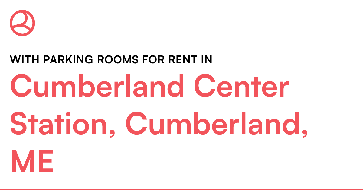 Cumberland Center Station, Cumberland, ME With parkin...