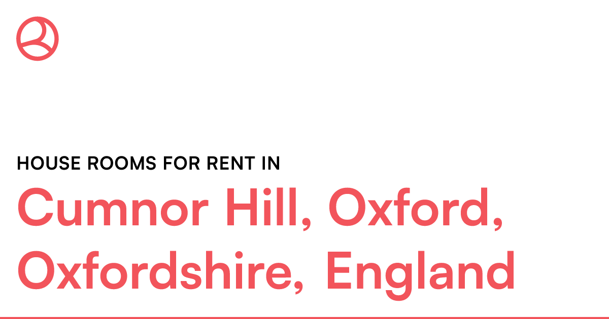 Cumnor Hill, Oxford, Oxfordshire, England House roo... Roomies.co.uk