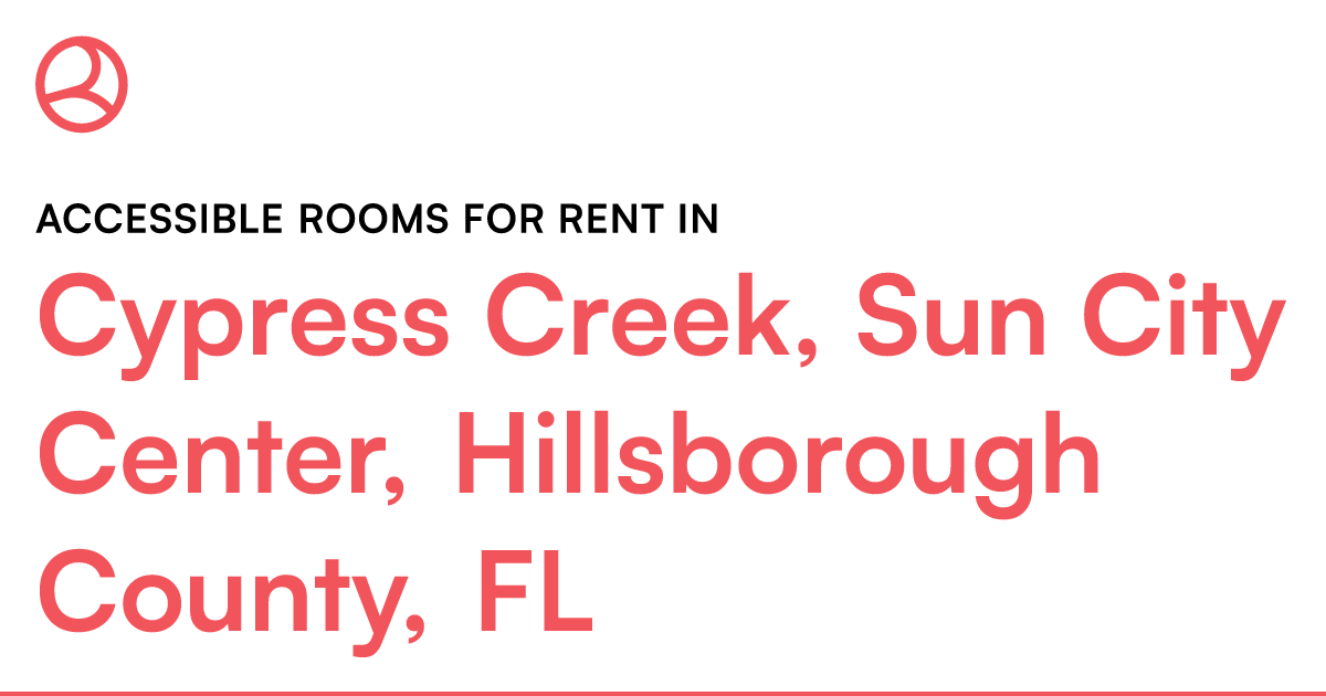 Cypress Creek, Sun City Center, Hillsborough County,... – Roomies.com