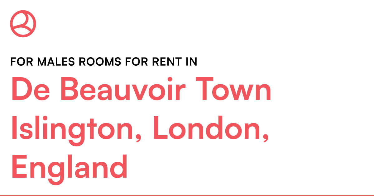 De Beauvoir Town Islington, London, England For Mal – Roomies.co.uk