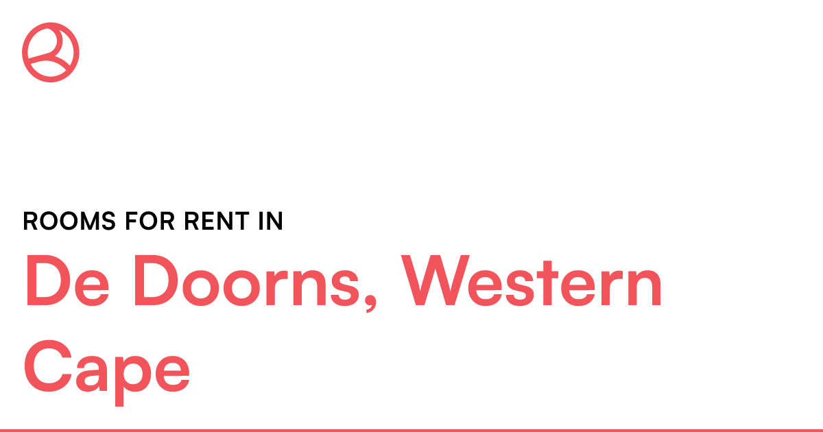 De Doorns, Western Cape Rooms for Rent Roomies.co.za