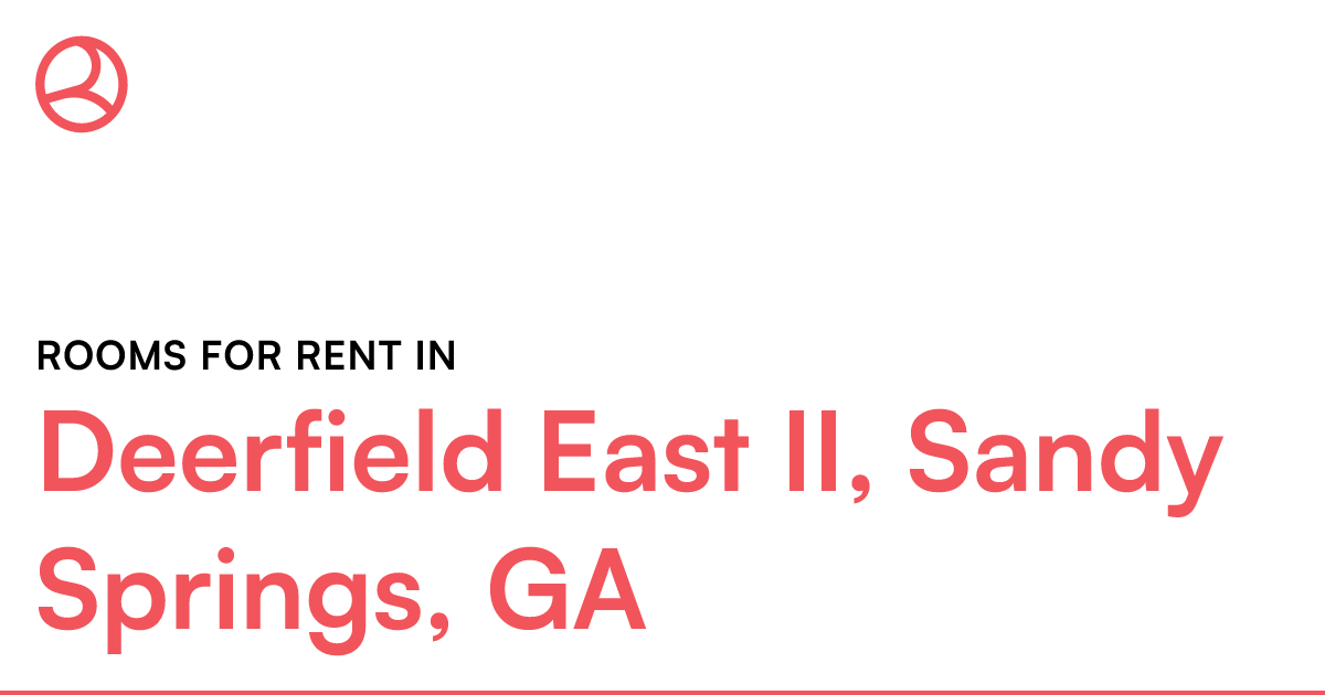 Deerfield East II, Sandy Springs, GA Rooms for Rent