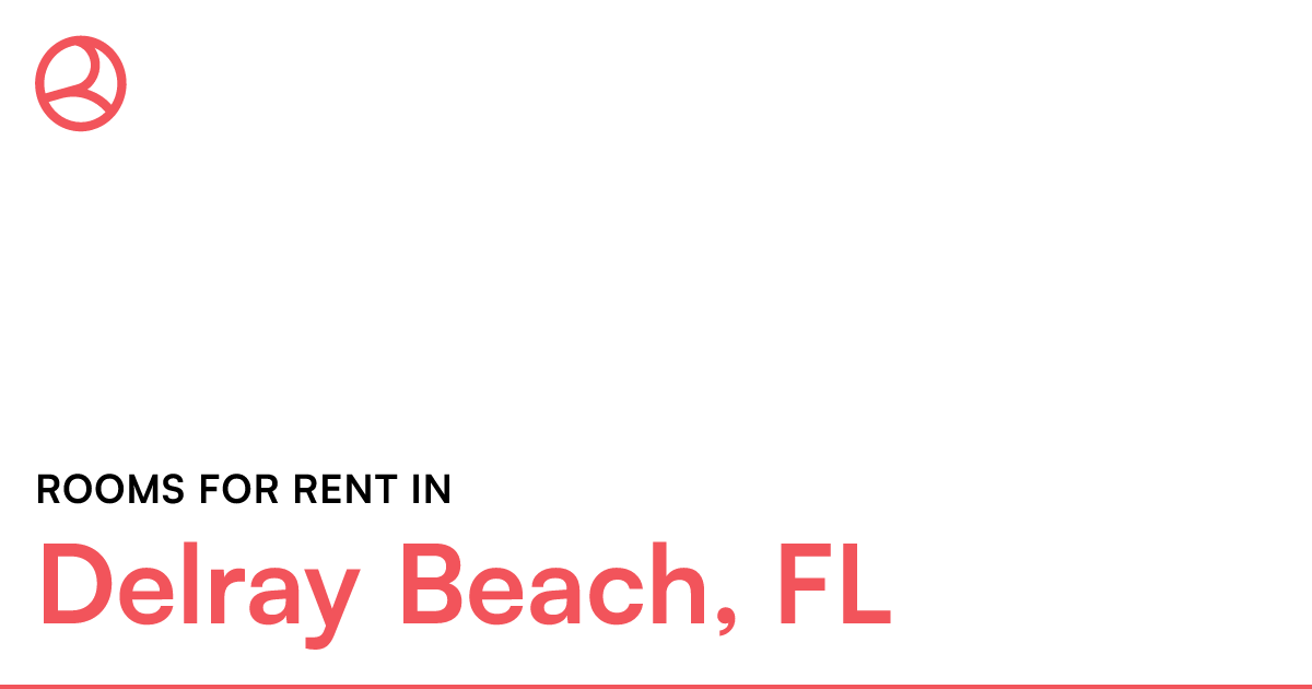 Delray Beach, FL Rooms for Rent