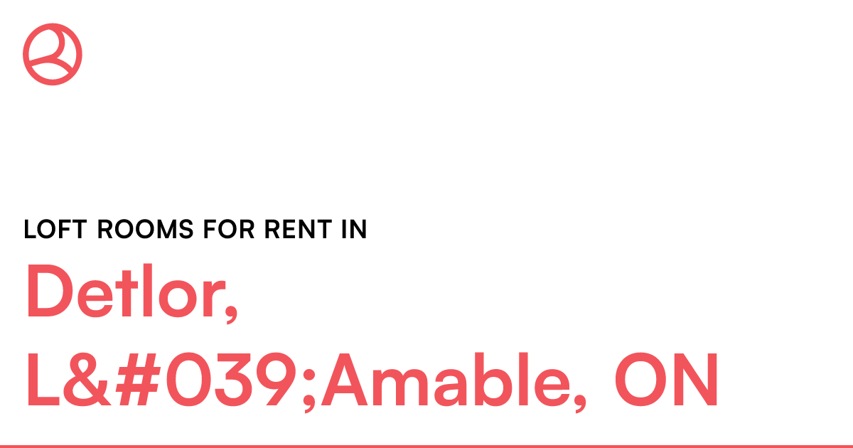 Detlor, L'Amable, ON Loft rooms for rent Roomies.ca