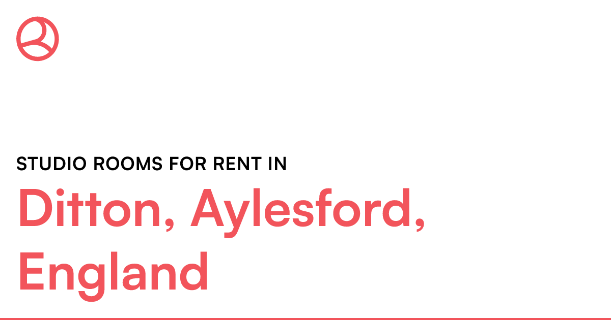 Ditton, Aylesford, England Studio rooms for rent Roomies.co.uk