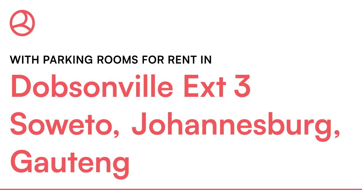 Dobsonville Ext 3 Soweto, Johannesburg, Gauteng Wit... – Roomies.co.za