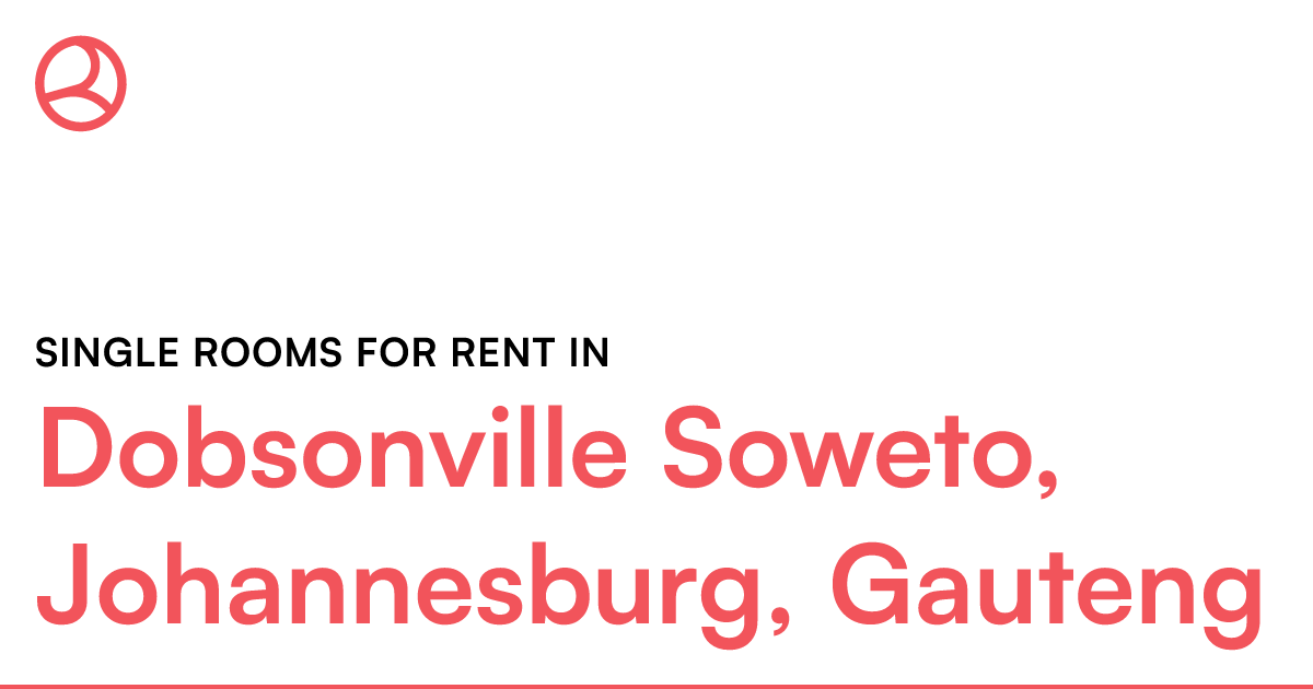 Dobsonville Soweto, Johannesburg, Gauteng Single ro... Roomies.co.za