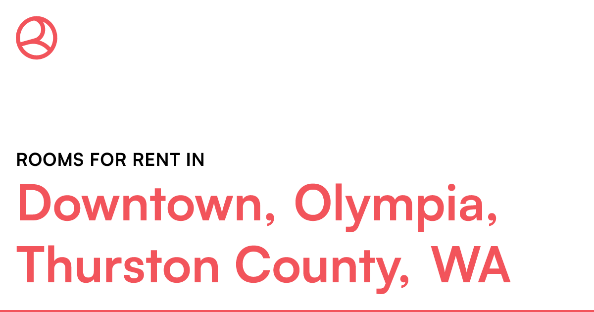 Downtown, Olympia, Thurston County, WA Rooms for Rent