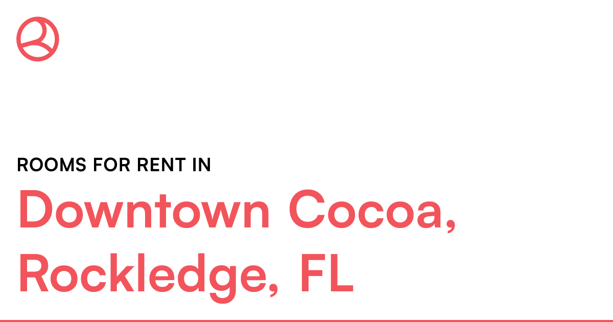 Downtown Cocoa, Rockledge, FL Rooms for Rent