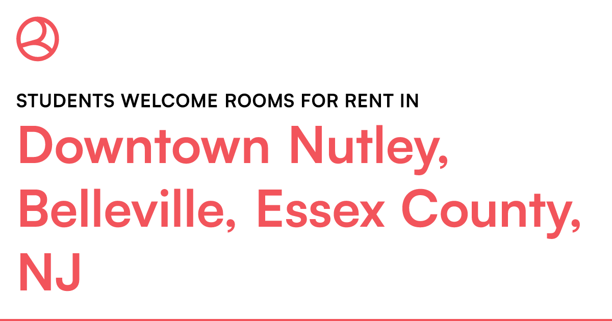 Downtown Nutley, Belleville, Essex County, NJ Student... – Roomies.com