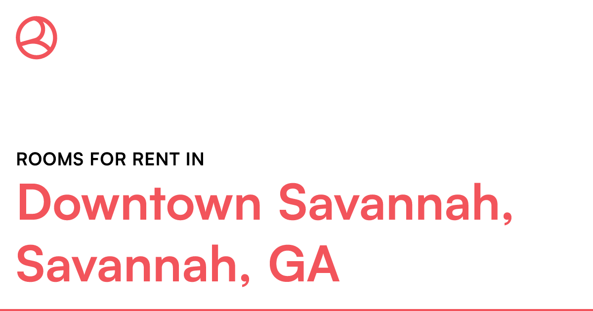 Downtown Savannah, Savannah, GA Rooms for Rent