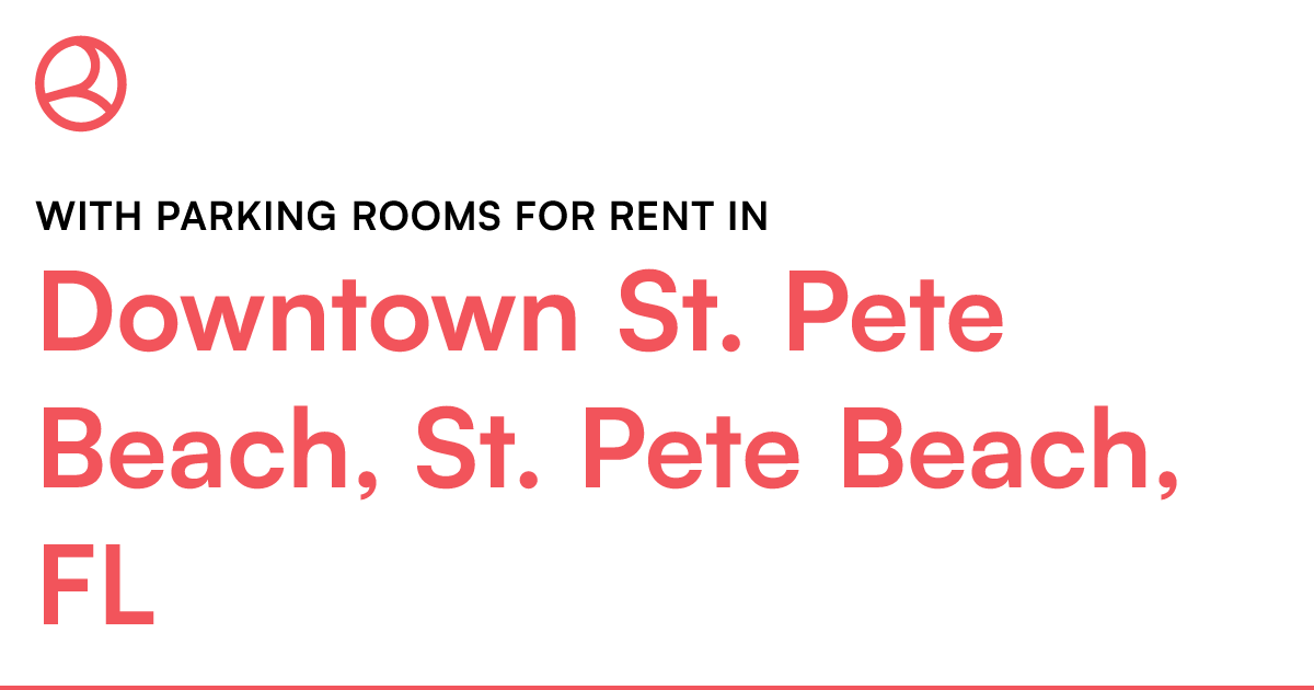 Downtown St. Pete Beach, St. Pete Beach, FL With park...