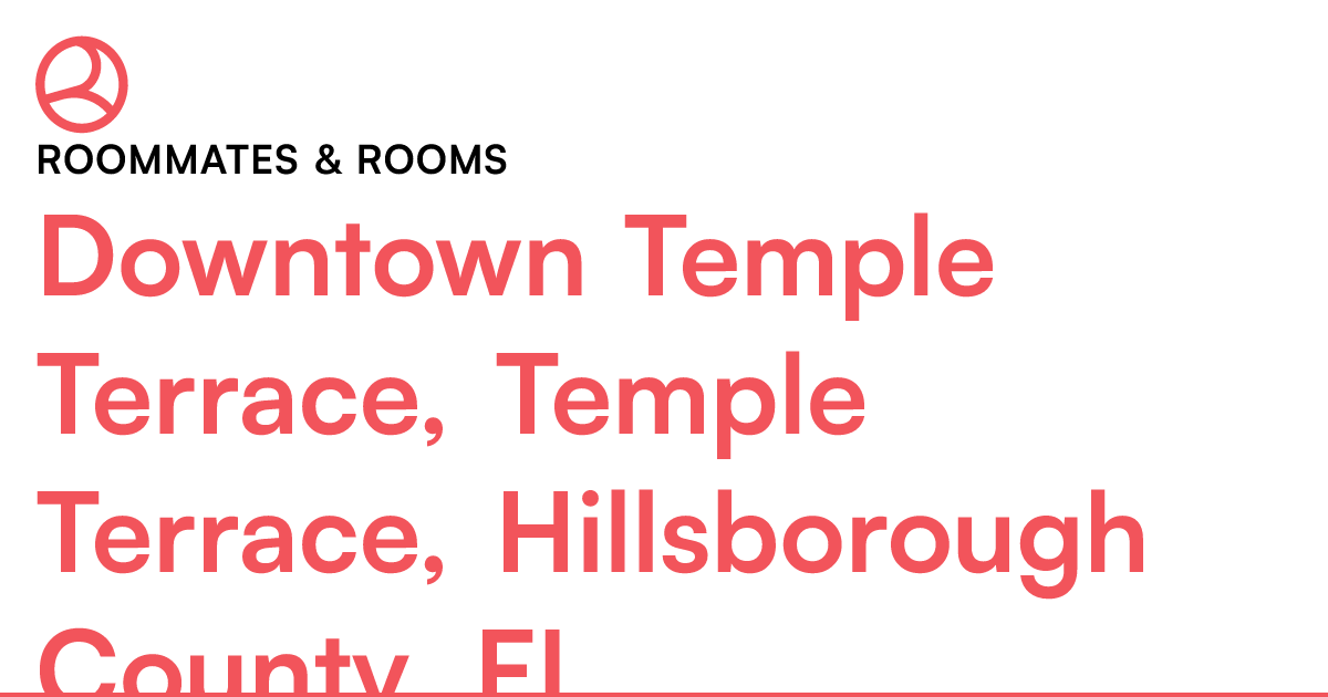 Downtown Temple Terrace, Temple Terrace, Hillsborough...