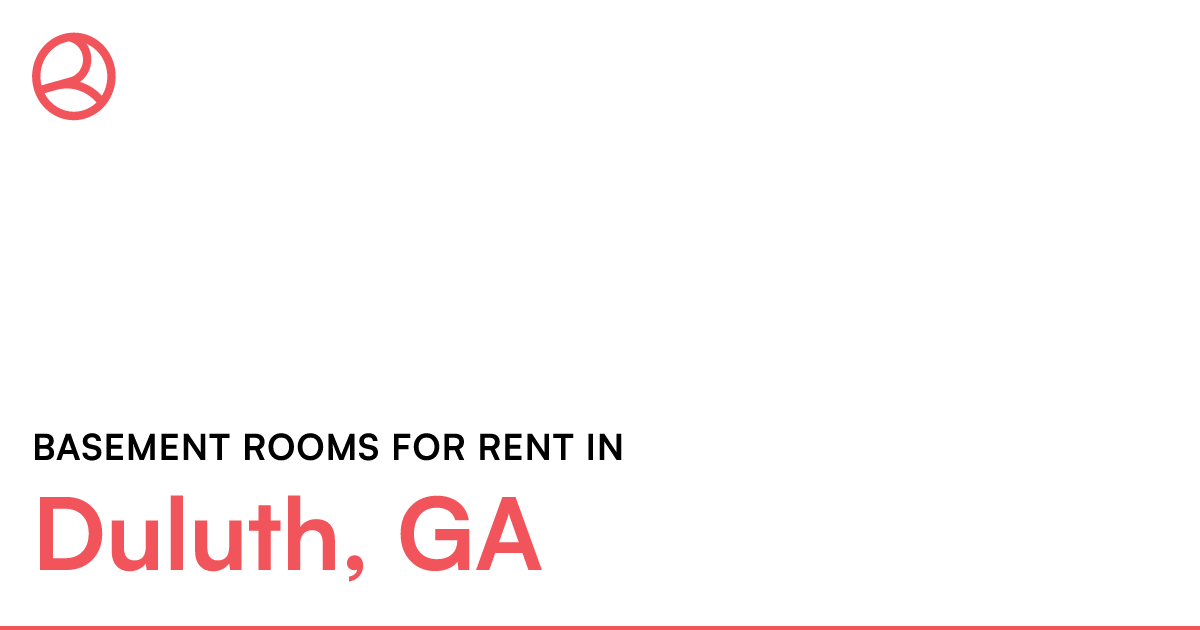 Duluth, GA Basement rooms for rent