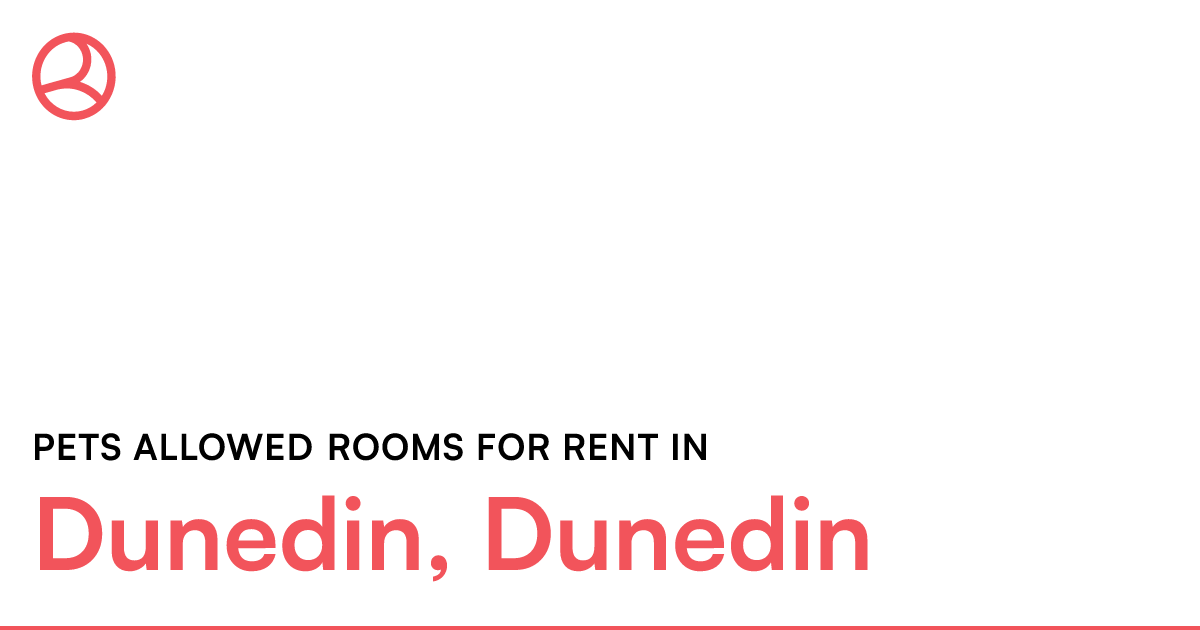 Dunedin, Dunedin Pets allowed rooms for rent Roomies.co.nz