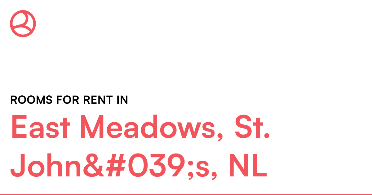 East Meadows, St. John's, NL Rooms for Rent Roomies.ca