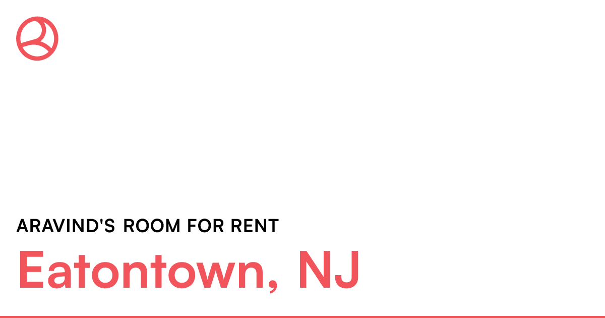 Private room to rent in share house Eatontown, New...